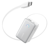 Anker Nano Power Bank (10K, 45W, Built-in Retractable USB-C Cable)