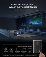 NEBULA X1 4K Triple Laser Projector with Dolby Audio