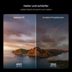 Nebula P1|The industry's first detachable speaker for premium sound and visuals