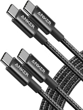2-Pack Nylon USB-C to USB-C Cable (3.3ft, 60W)