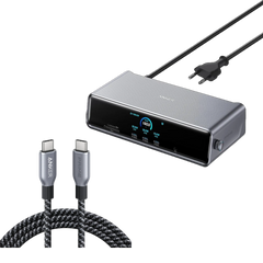 Anker Prime Docking Station and Anker Prime USB-C to USB-C Cable