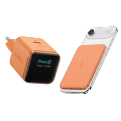 Anker Nano Charger (45W, Smart Display) + Anker Nano Power Bank (5K, Magnetic, Slim)
