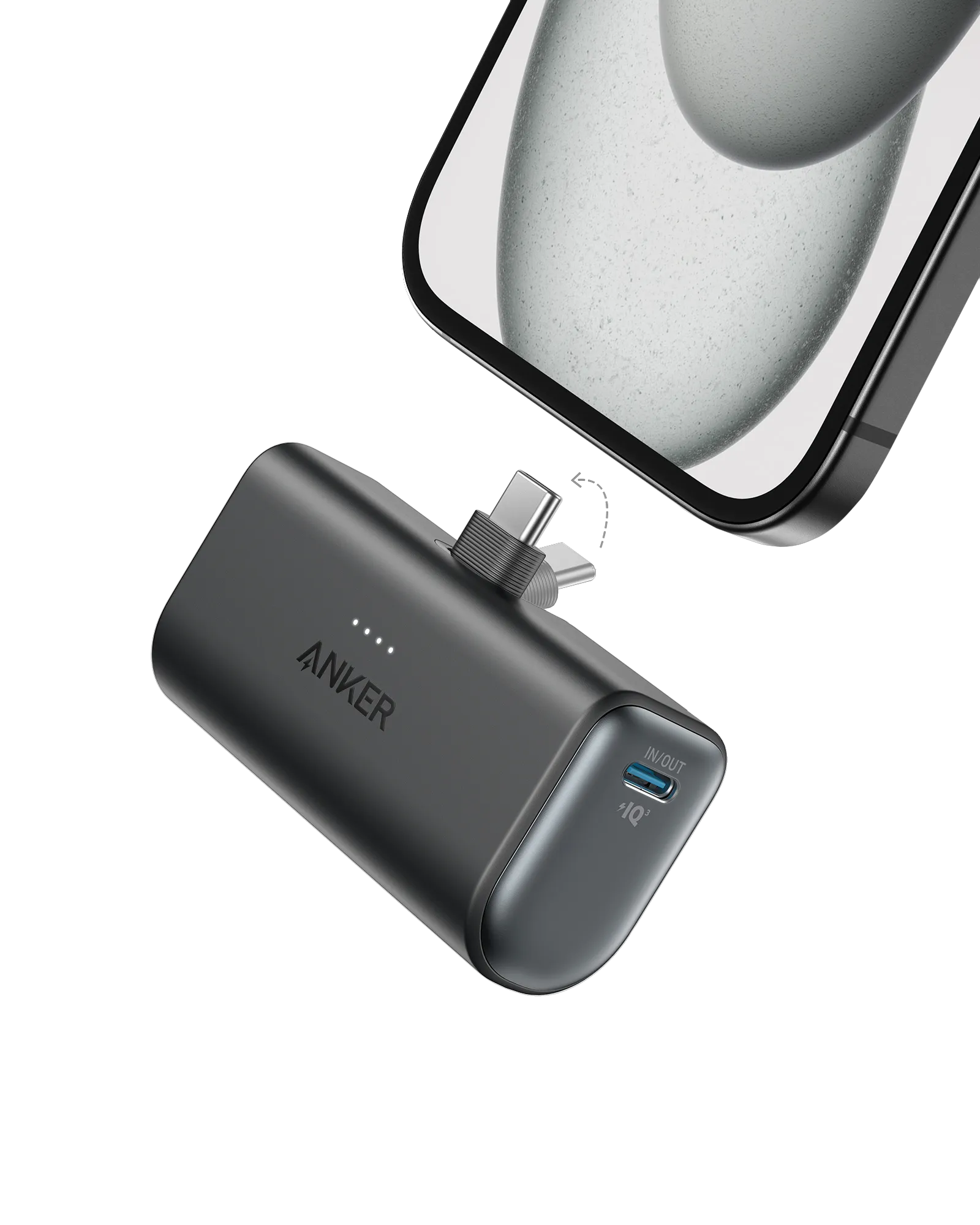 Anker Nano Power Bank (22.5W, Built-in USB-C Connector)