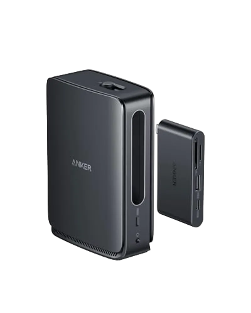 Anker Nano Docking Station (13-in-1, Triple Display, Integrated Detachable Hub)