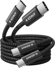 Anker 240W USB-C Cable, [2-Pack 1.8m]