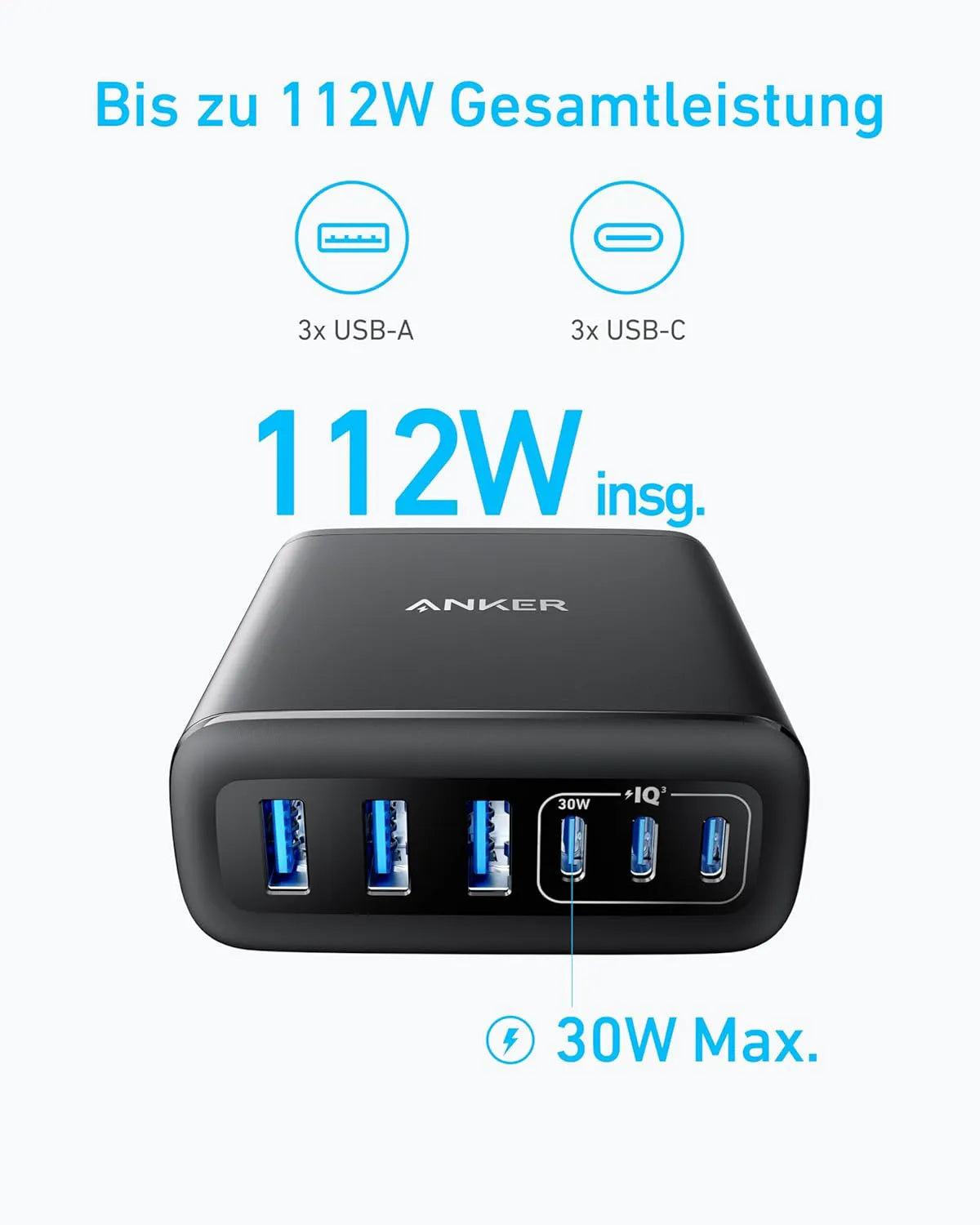 Anker 112W USB-C Charger