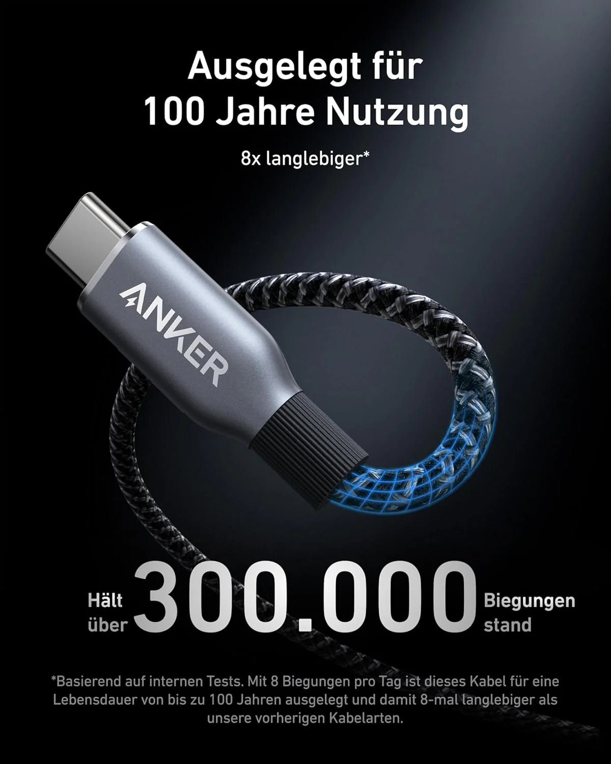 Anker Nano Car Charger (75W, USB-C Port, Integrated Retractable USB-C Cable) + Anker Prime USB-C to USB-C Cable (240W, Upcycled Braided Design)