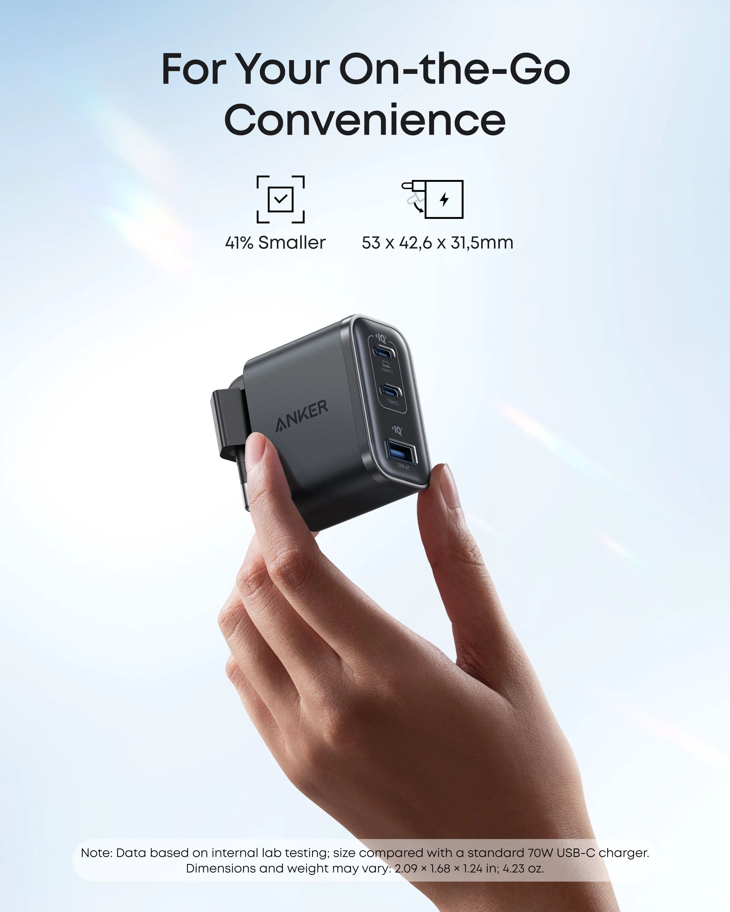 Anker Nano Power Bank (5,000 mAh, Slim) and Anker Nano Charger (70W, 3 Ports) - Anker Poland