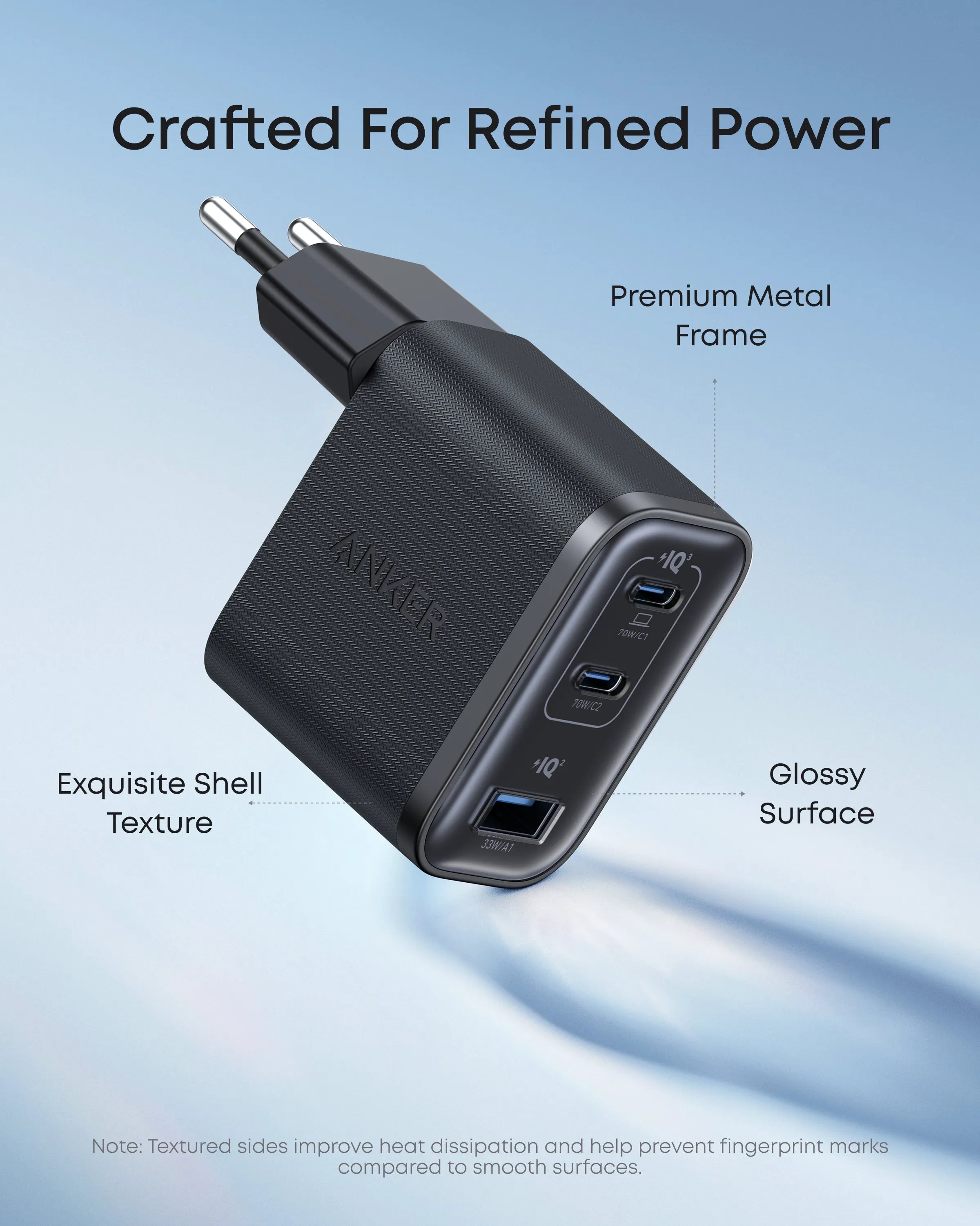Anker Nano 70W 3-Port Charger