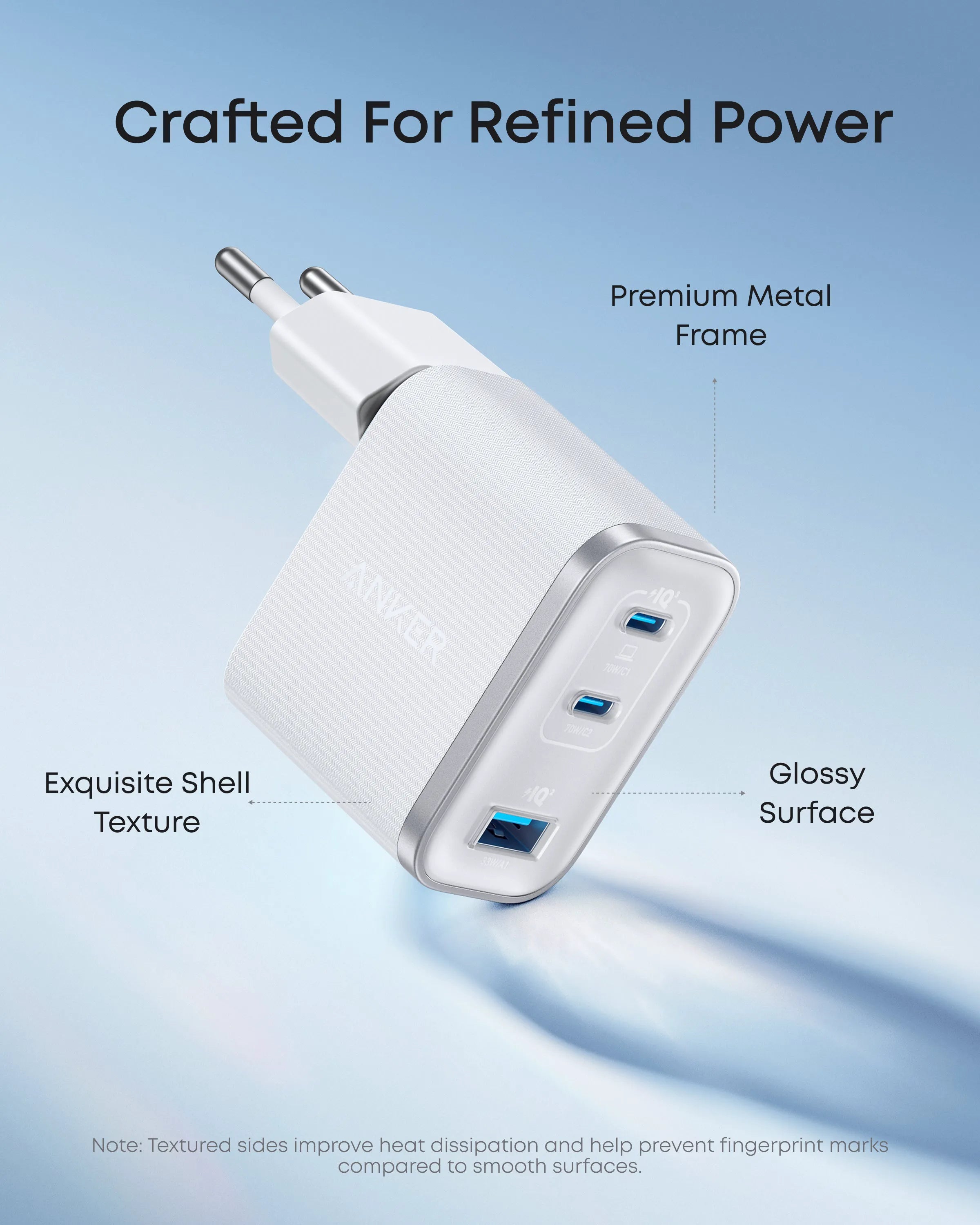 Anker Nano Charger (70W, 3 Ports)