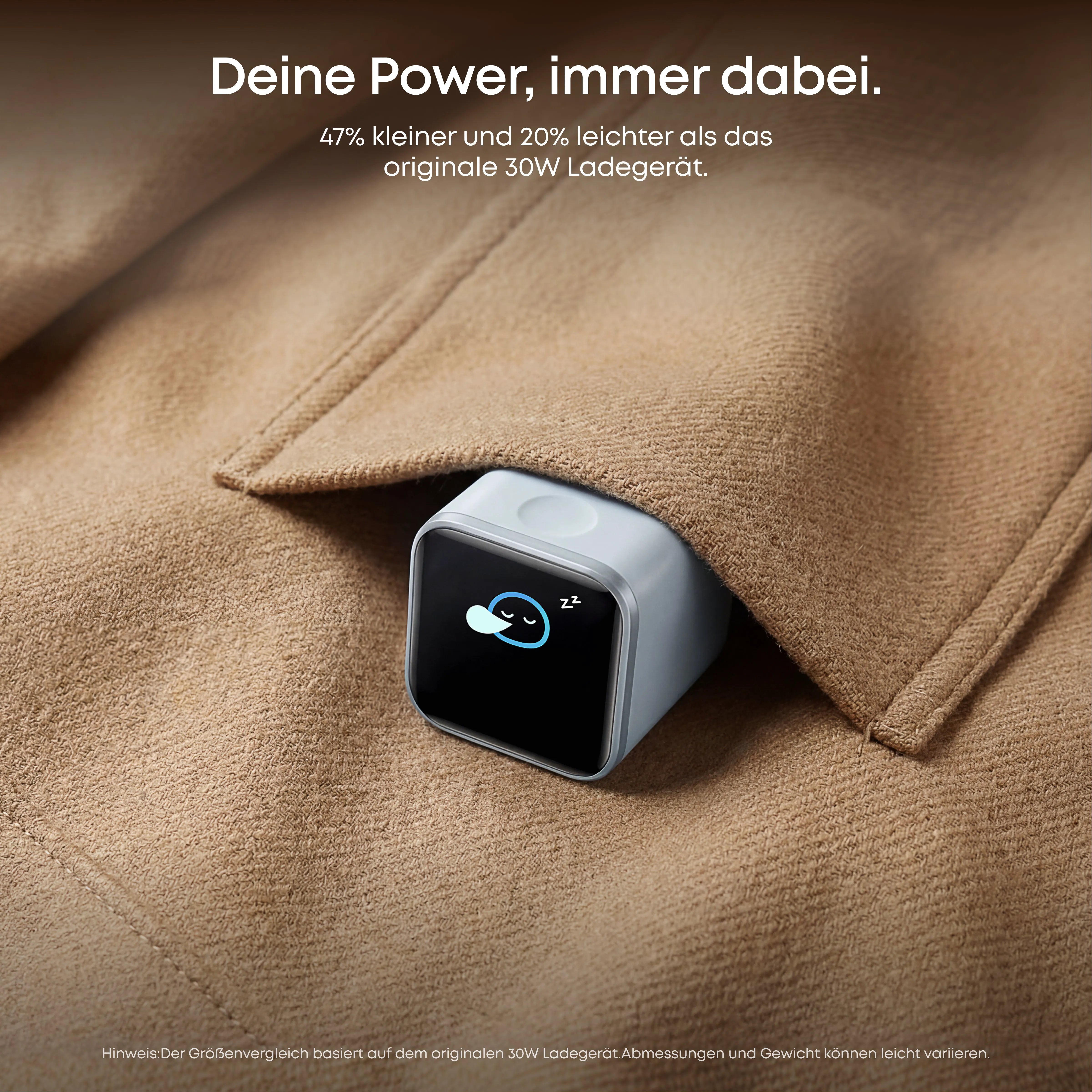 Anker Nano Charger + soundcore Glow Mini