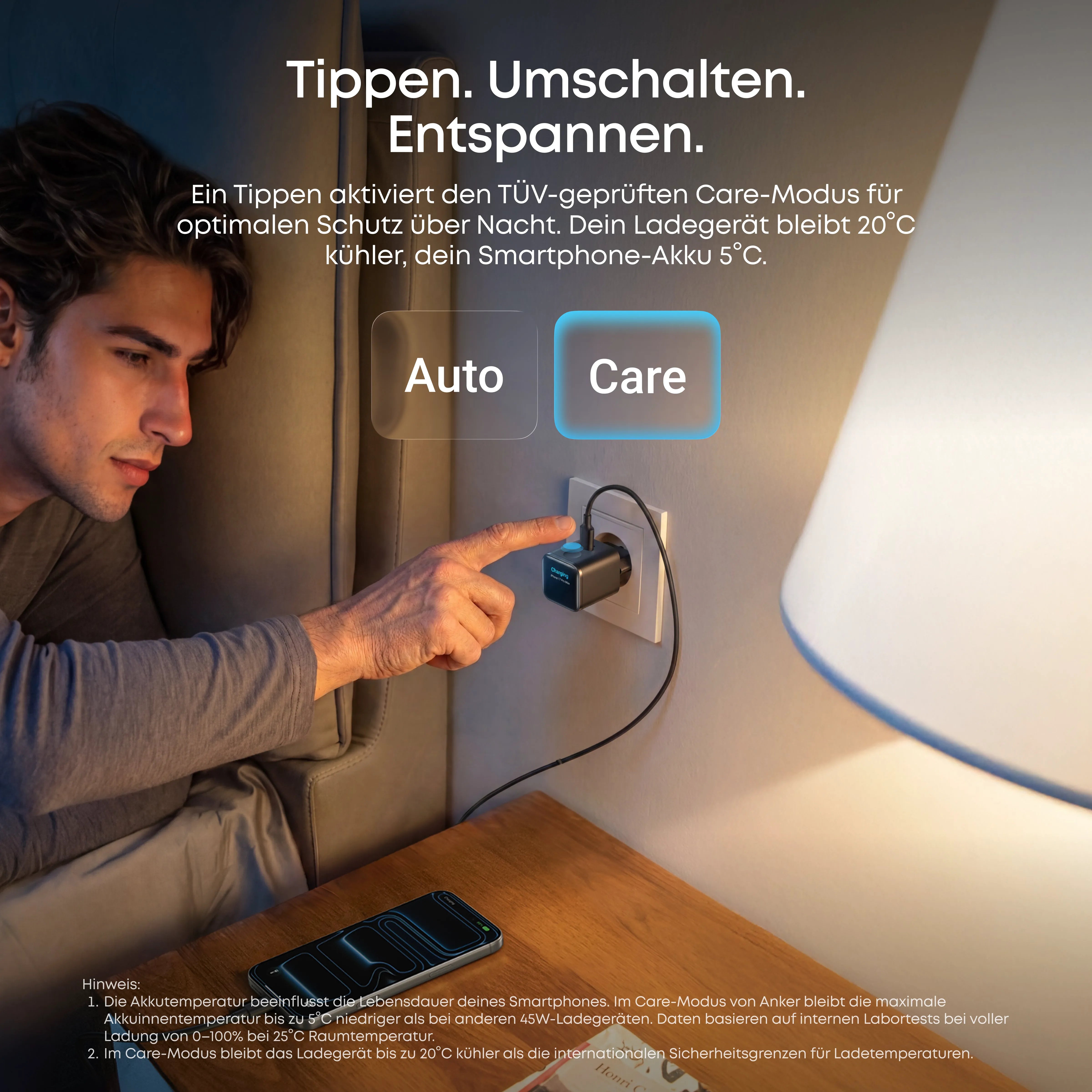 Anker Nano Charger (45W, Smart Display, 3-Pack)