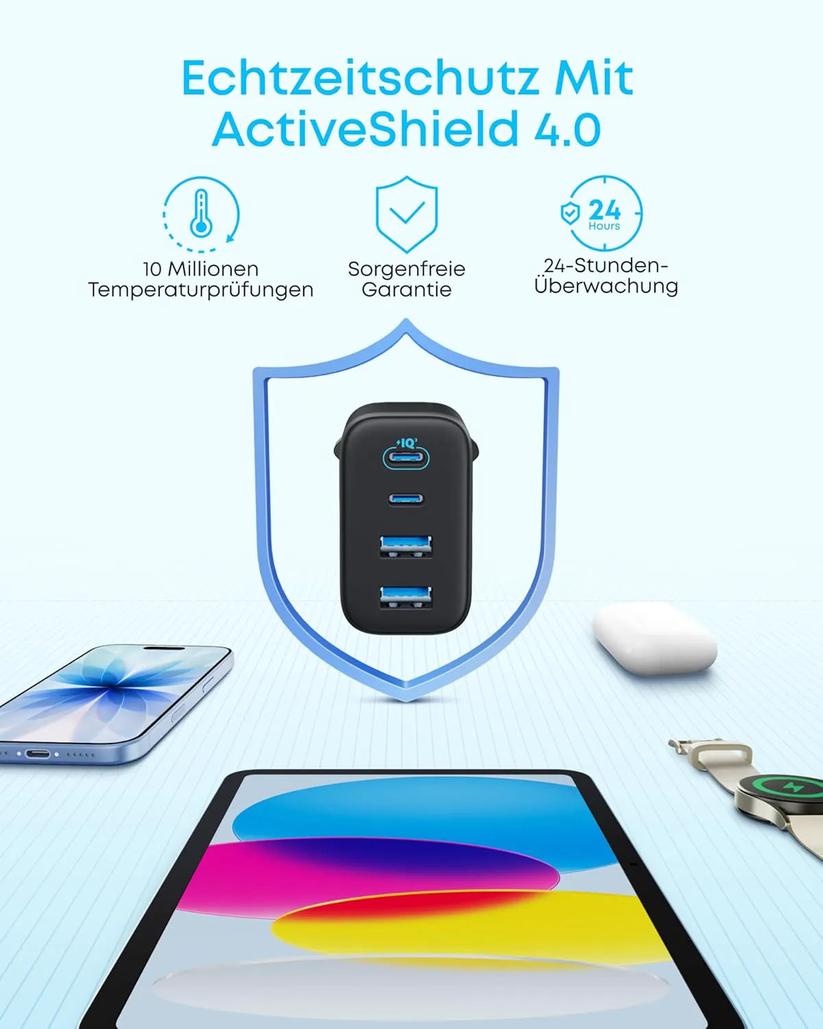 Anker Zolo Charger (50W, 4 Ports)