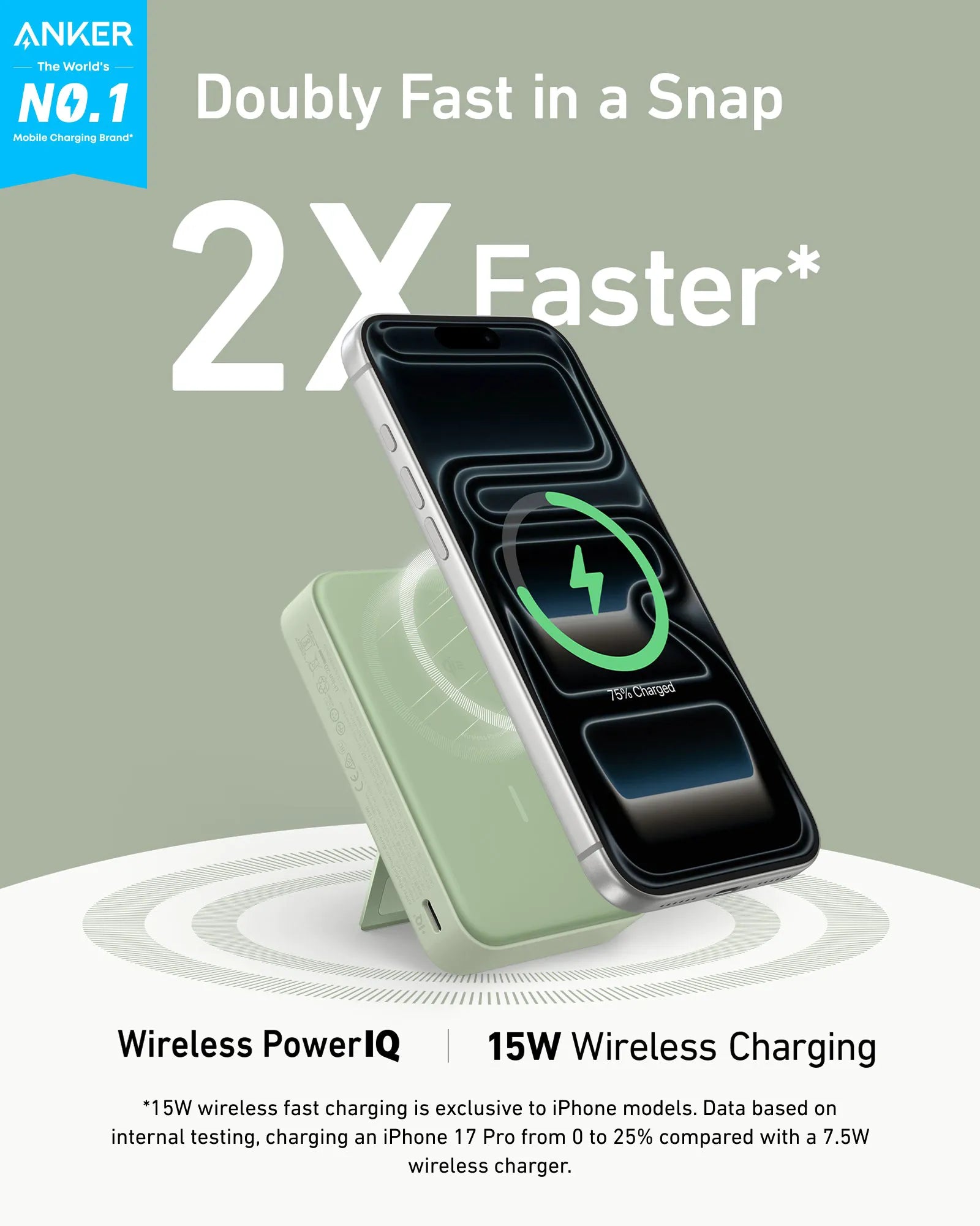 Anker MagGo Power Bank 10,000mAh