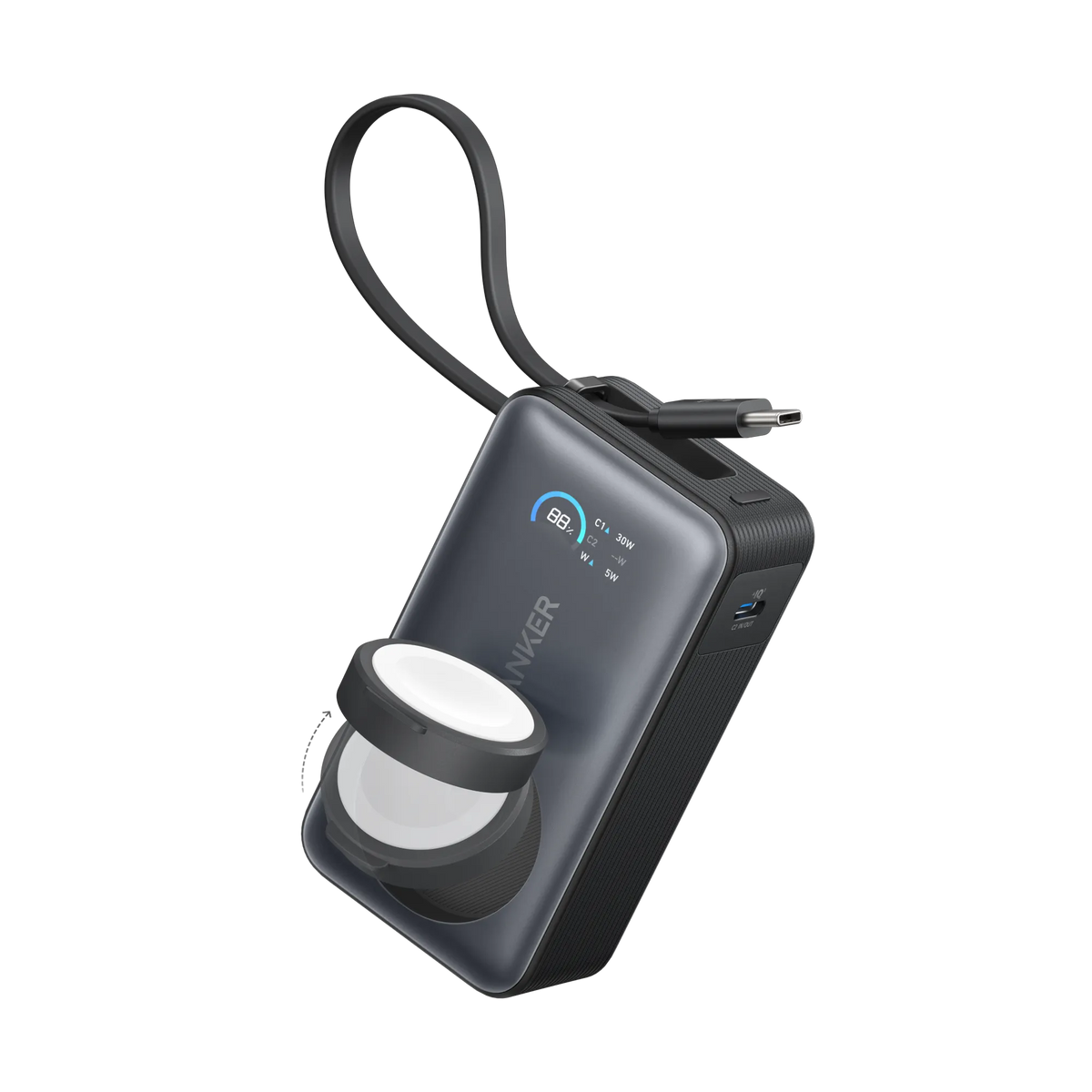 Anker MagGo Power Bank (10000mAh, 35W, for Apple Watch)