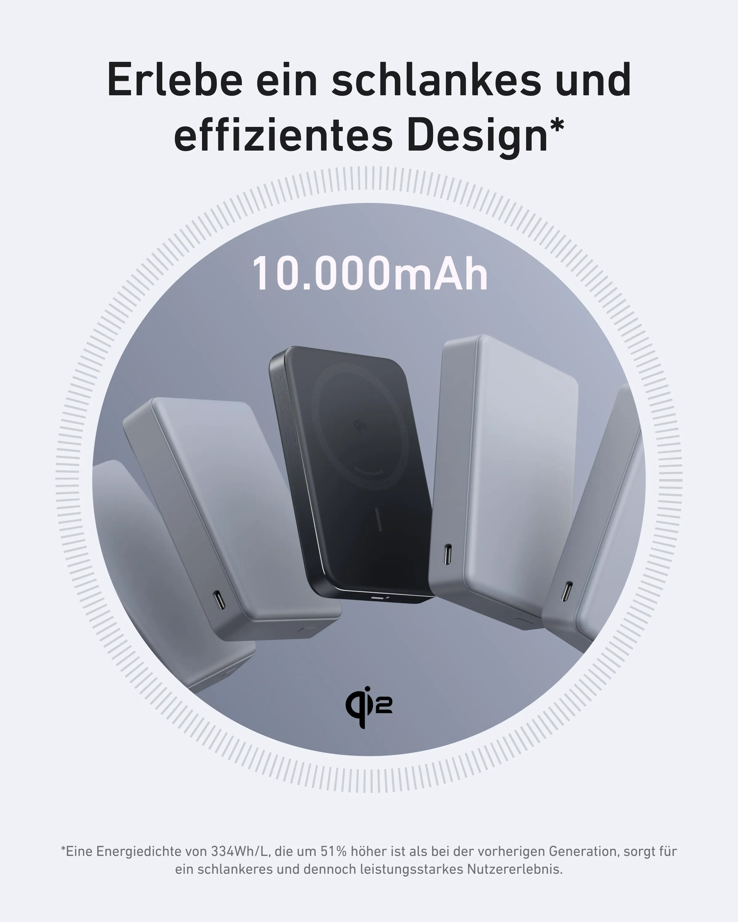 Anker MagGo Power Bank 10,000mAh Slim 2-Pack