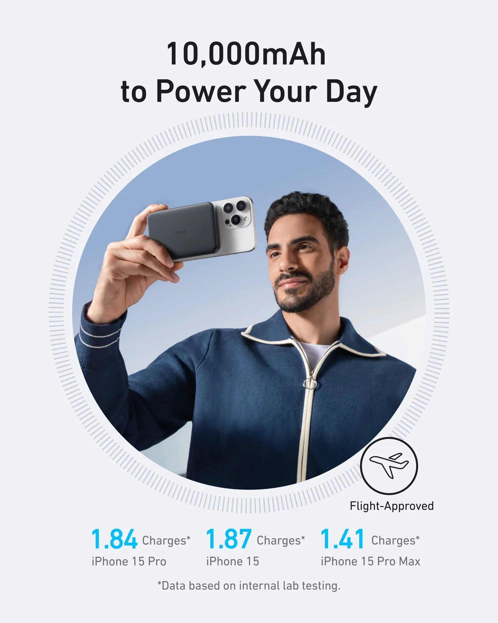 Anker MagGo Power Bank (10K, Slim) + Prime USB-C Cable (240W, Upcycled-Braided)