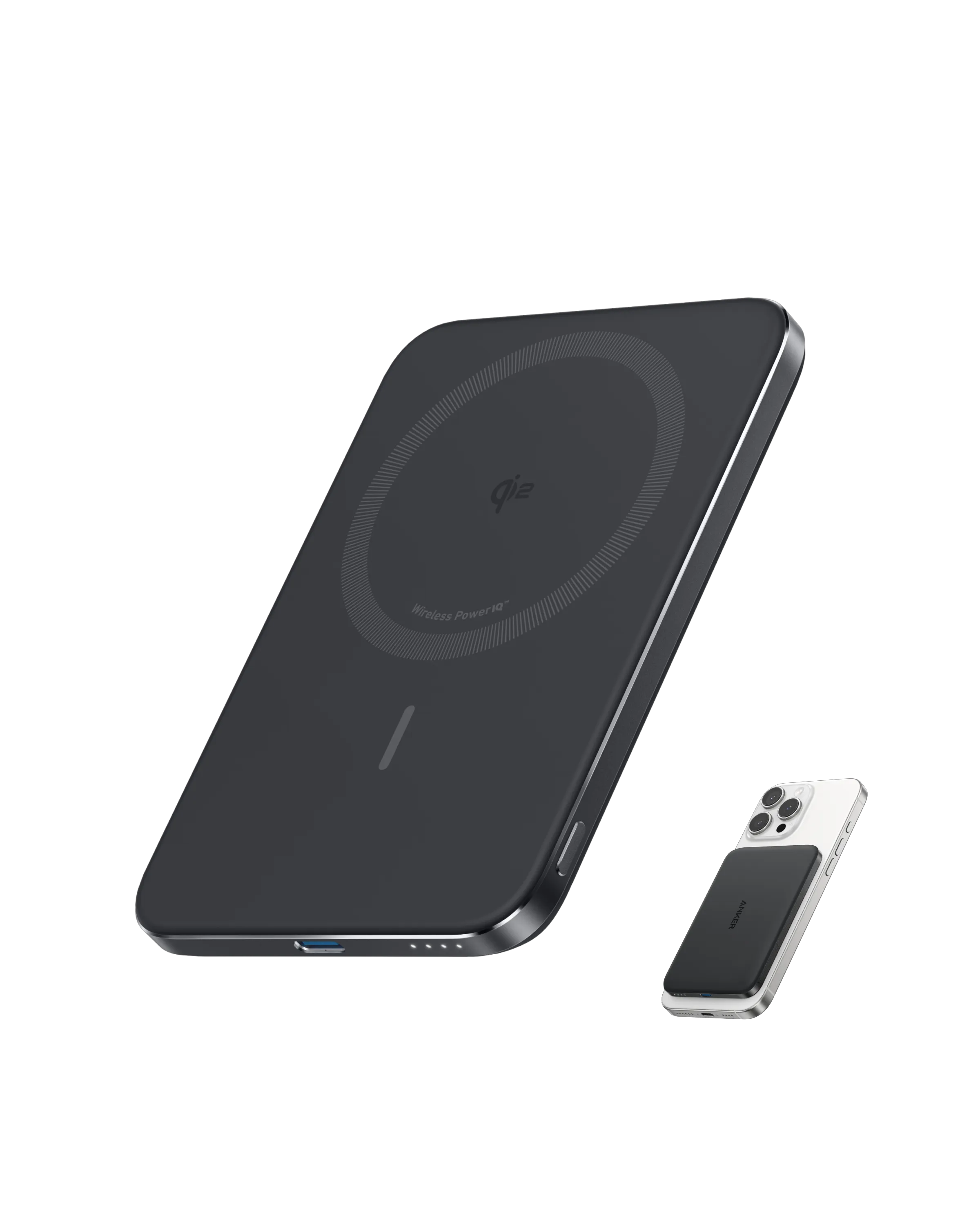 Anker Nano Power Bank (5K, MagGo, Slim Design) and Anker 737 Power Bank