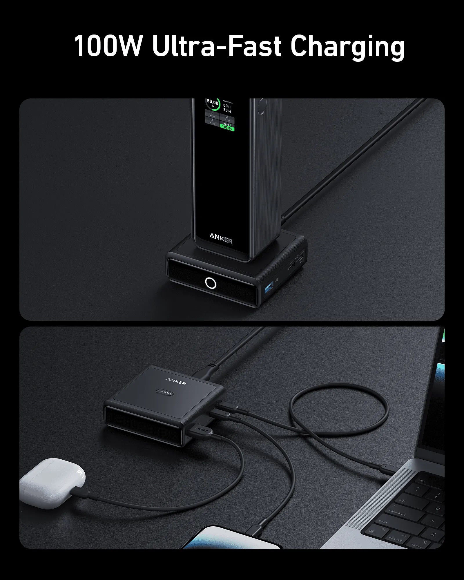 Anker Prime Powerbank 100W Charging Station