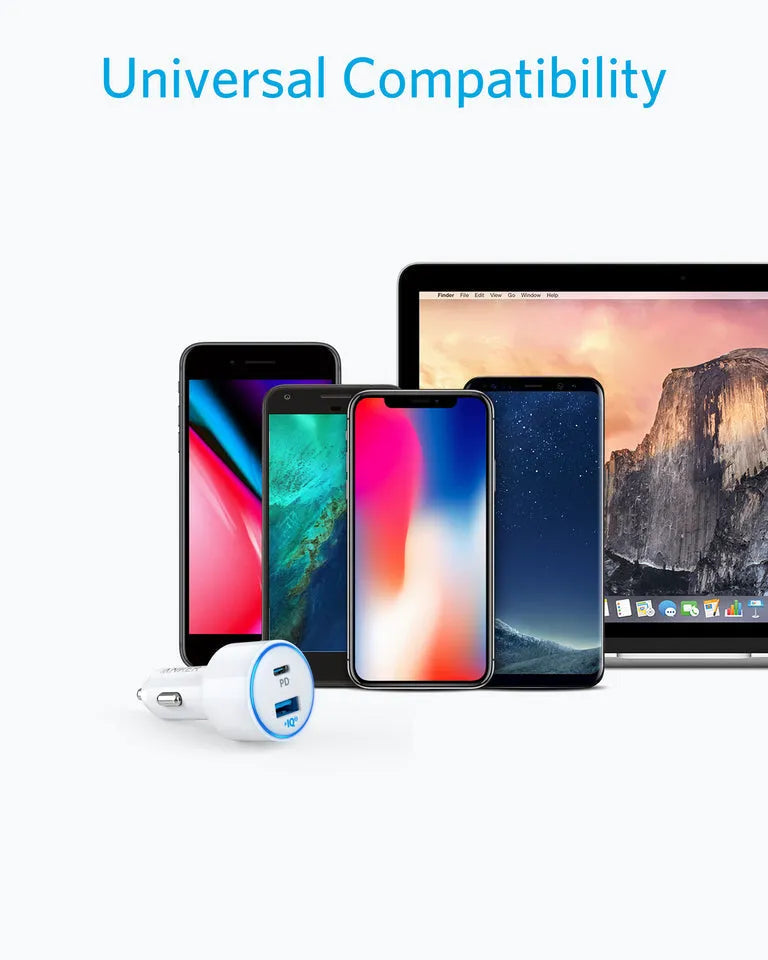 Anker PowerDrive Speed+ 2 USB-C Car Charger