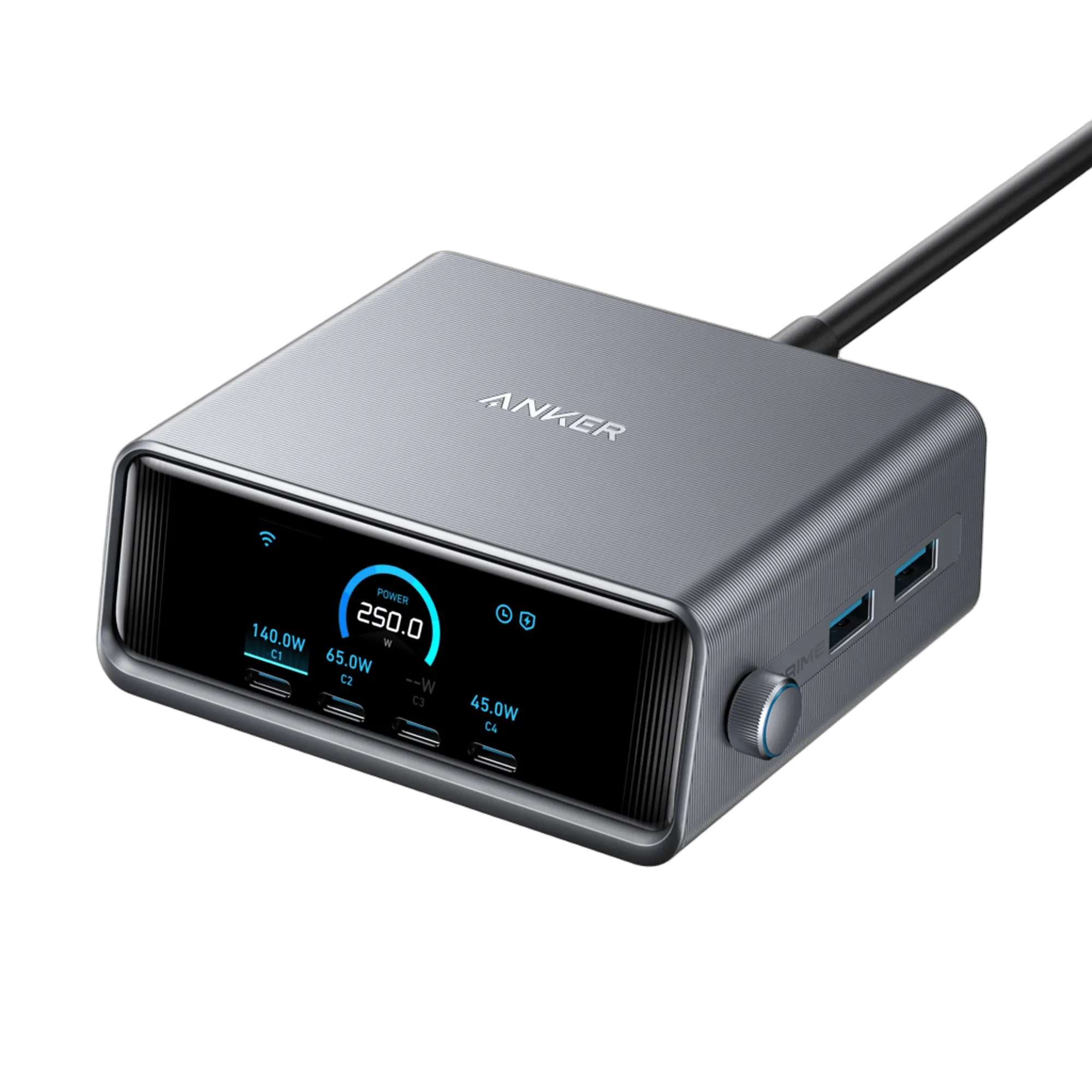 Anker Prime Power Bank (26,000mAh, 300W) and Anker Prime Charger (250W, 6-Port, GaNPrime)