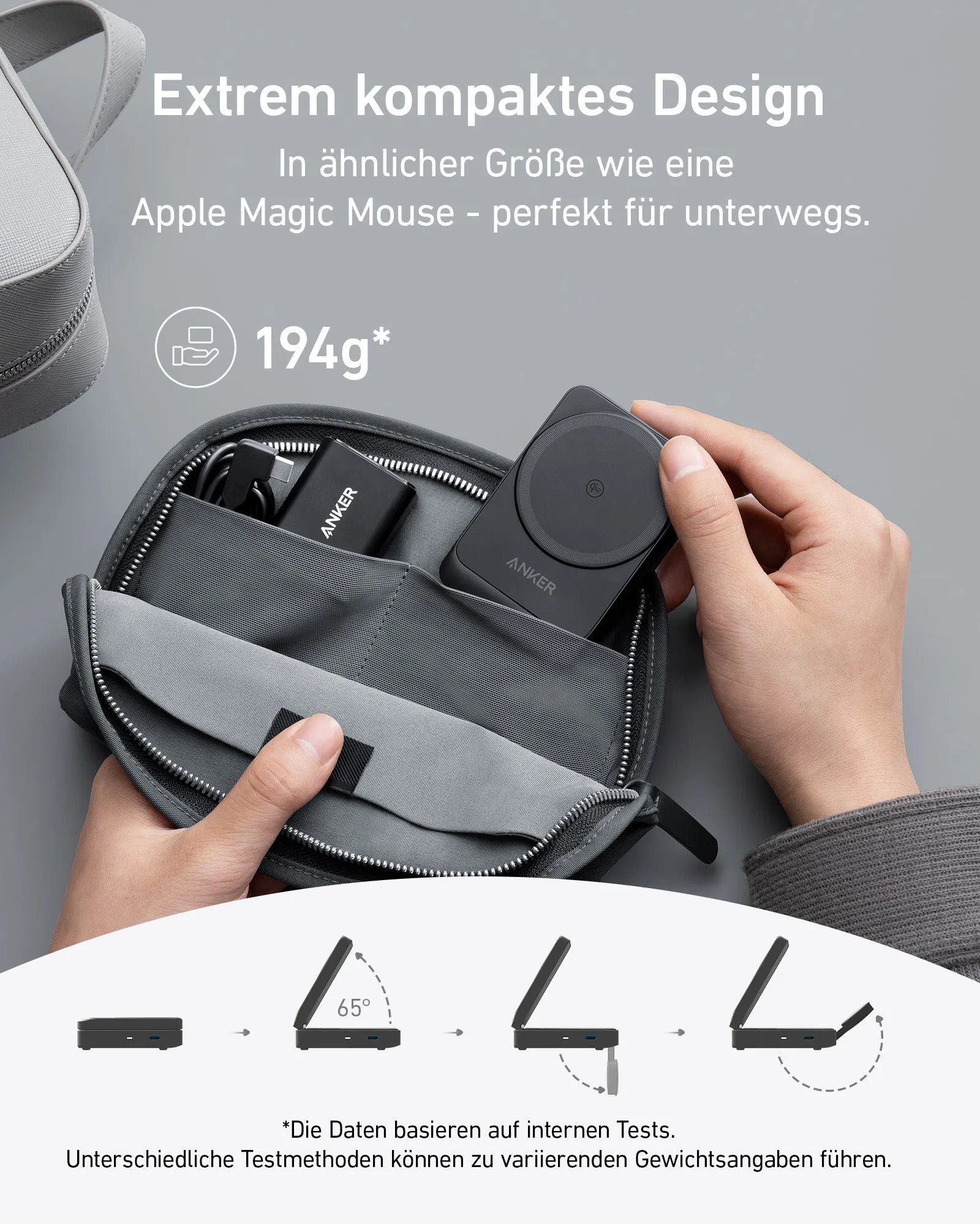 Anker MagGo Wireless Charging Station (Foldable 3-in-1)