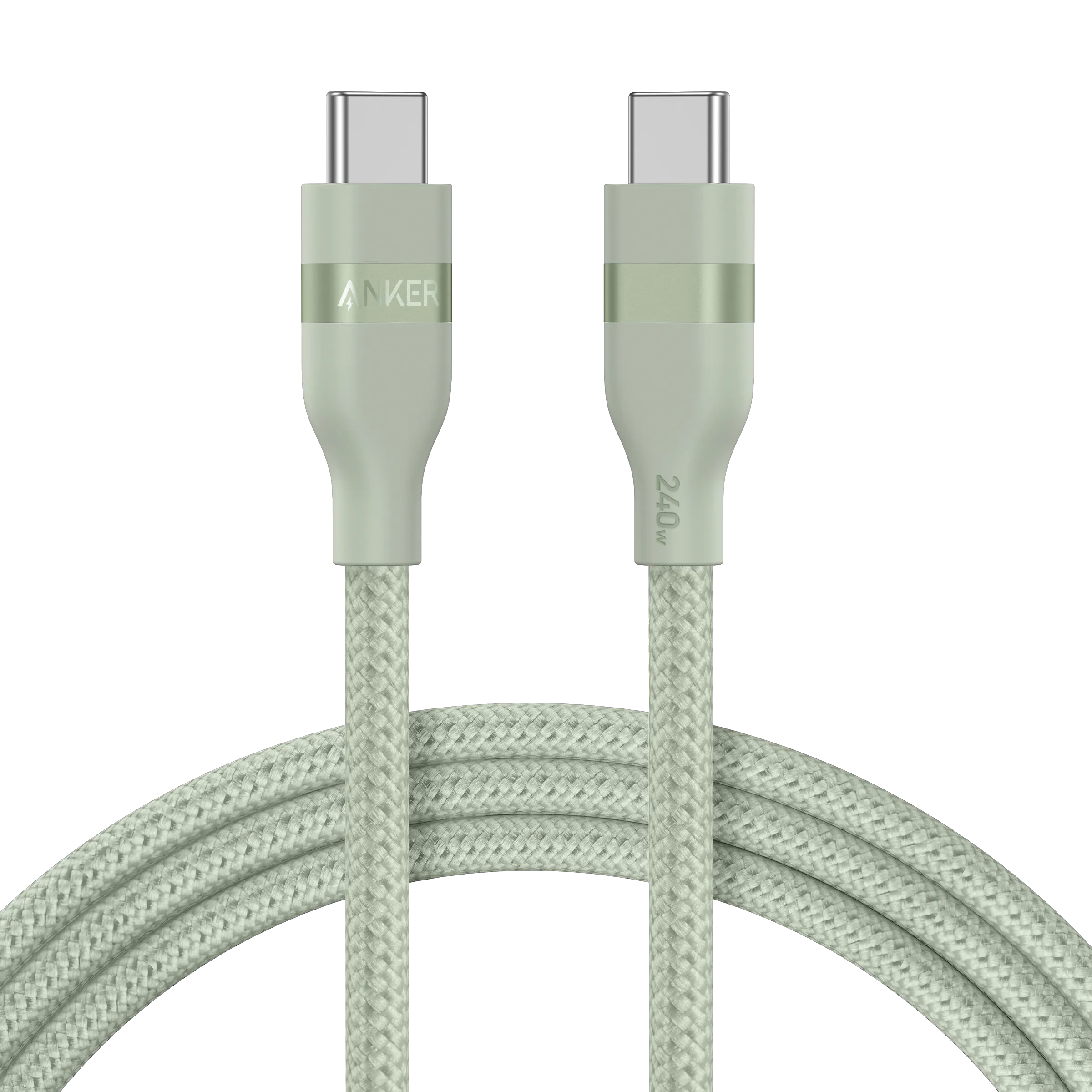 Anker USB-C to USB-C Cable (0.9m/1.8m, 240W, Upcycled Braided)