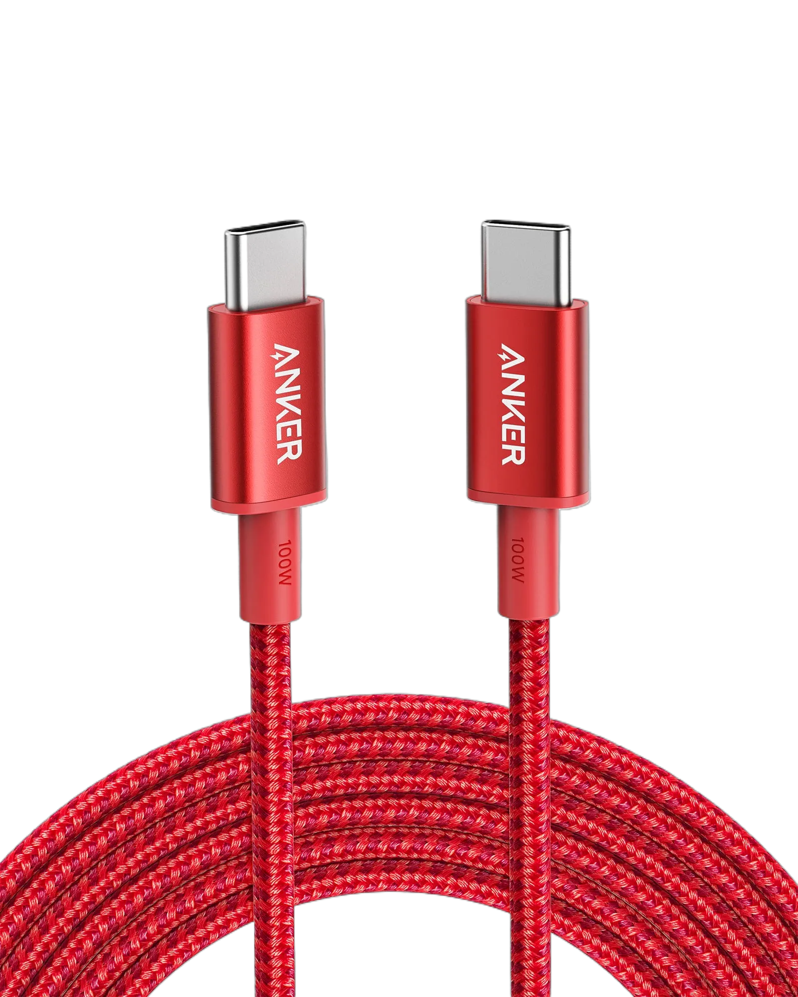 Anker Nylon USB-C to USB-C Cable, 100W Type-C, 3m, Fast Charging