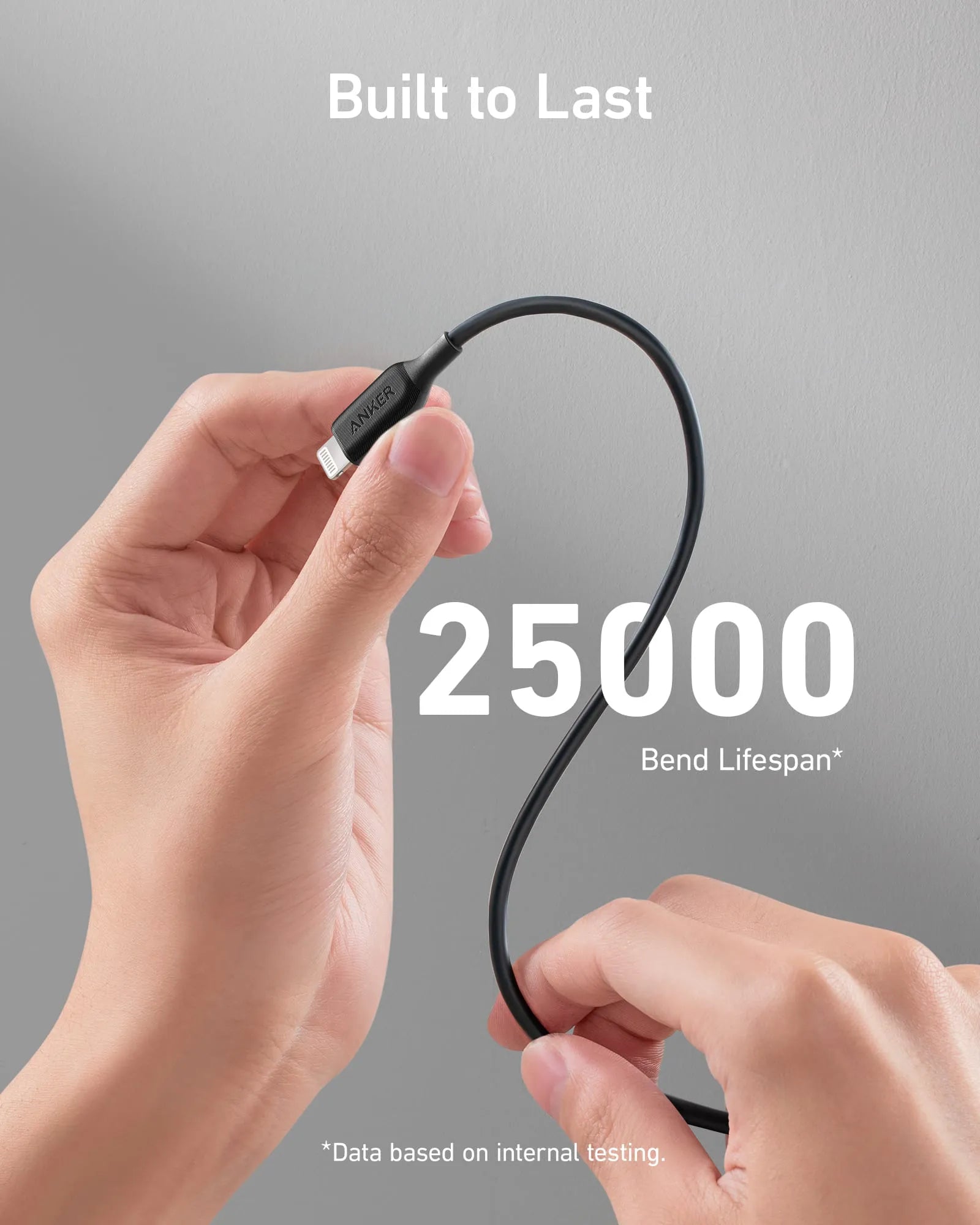 Anker 541 USB-C to Lightning Cable (1ft / 3ft / 6ft)