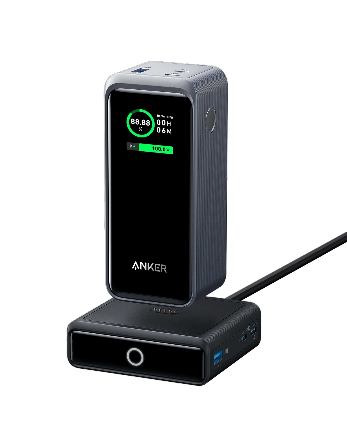 Anker Prime 20000mAh Power Bank (200W) with 100W Charging Base