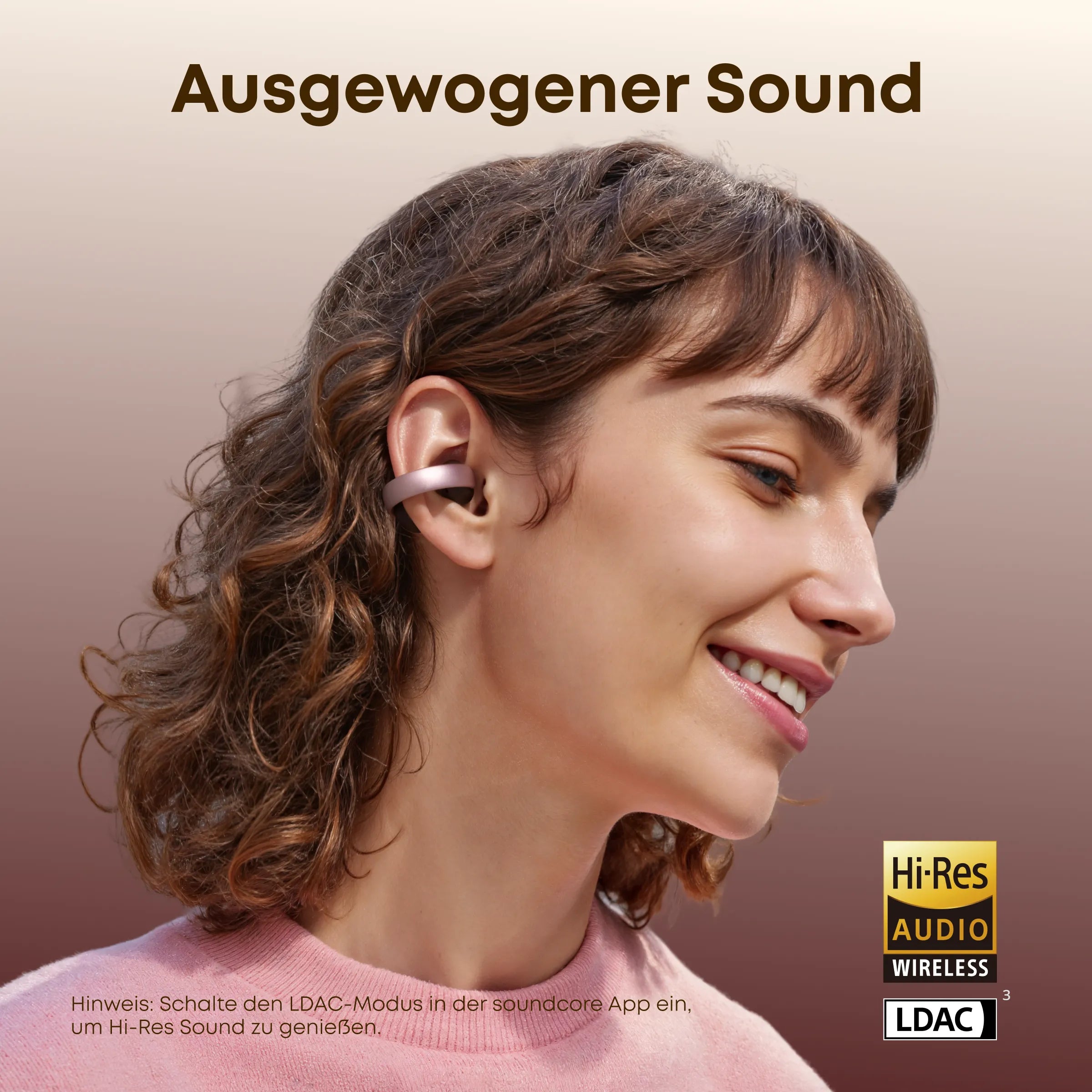 soundcore AeroClip Open-Ear Clip Earbuds with Adaptive Comfort