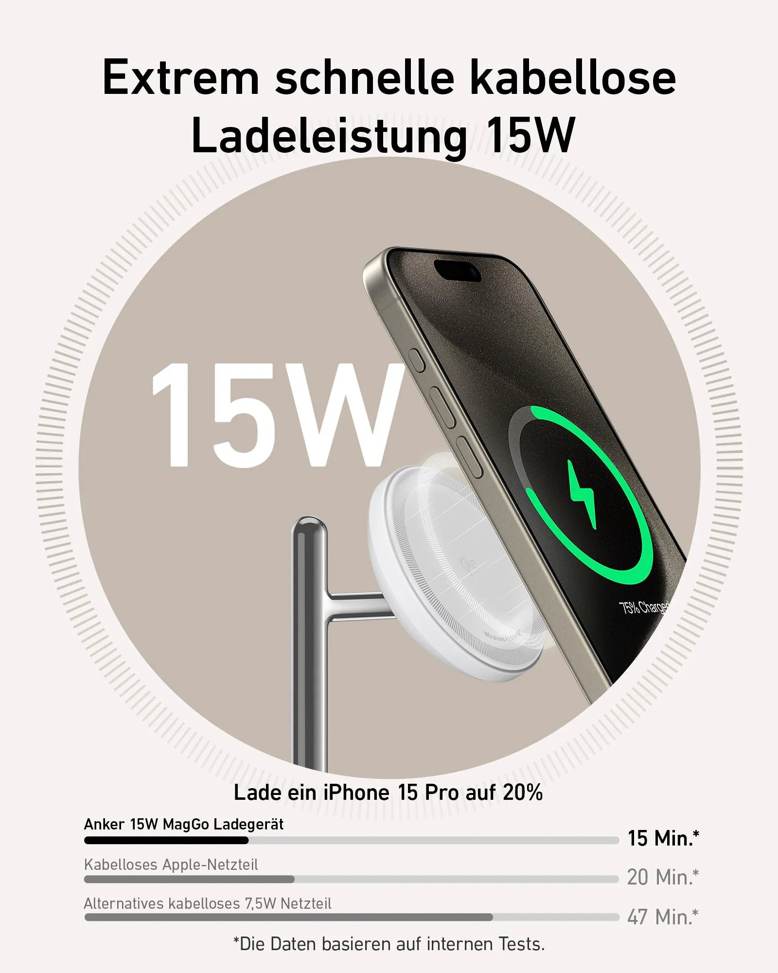 Anker MagGo Wireless Charging Station (3-in-1 Stand)