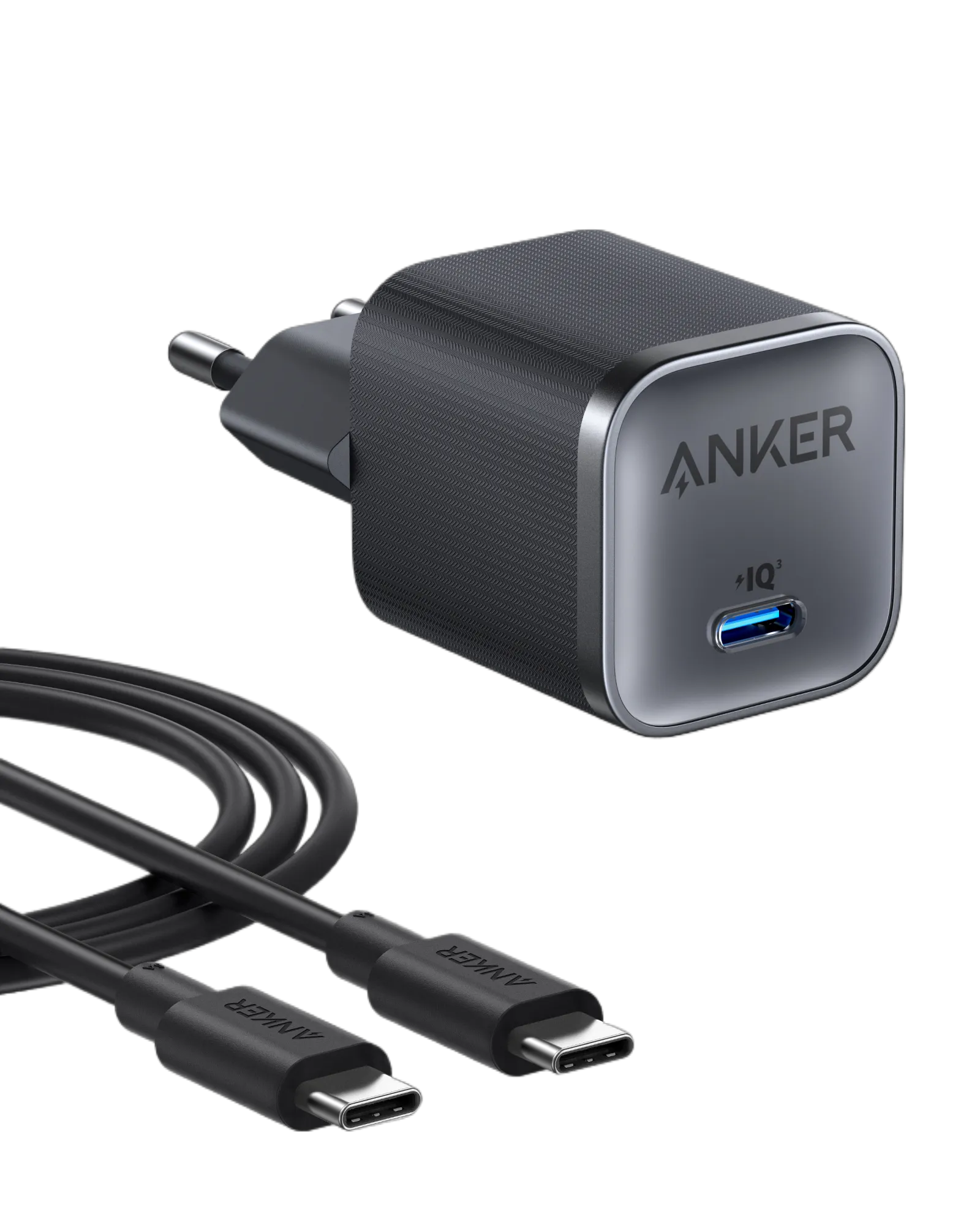 Anker Nano 45W USB-C Charger with USB-C to USB-C Cable