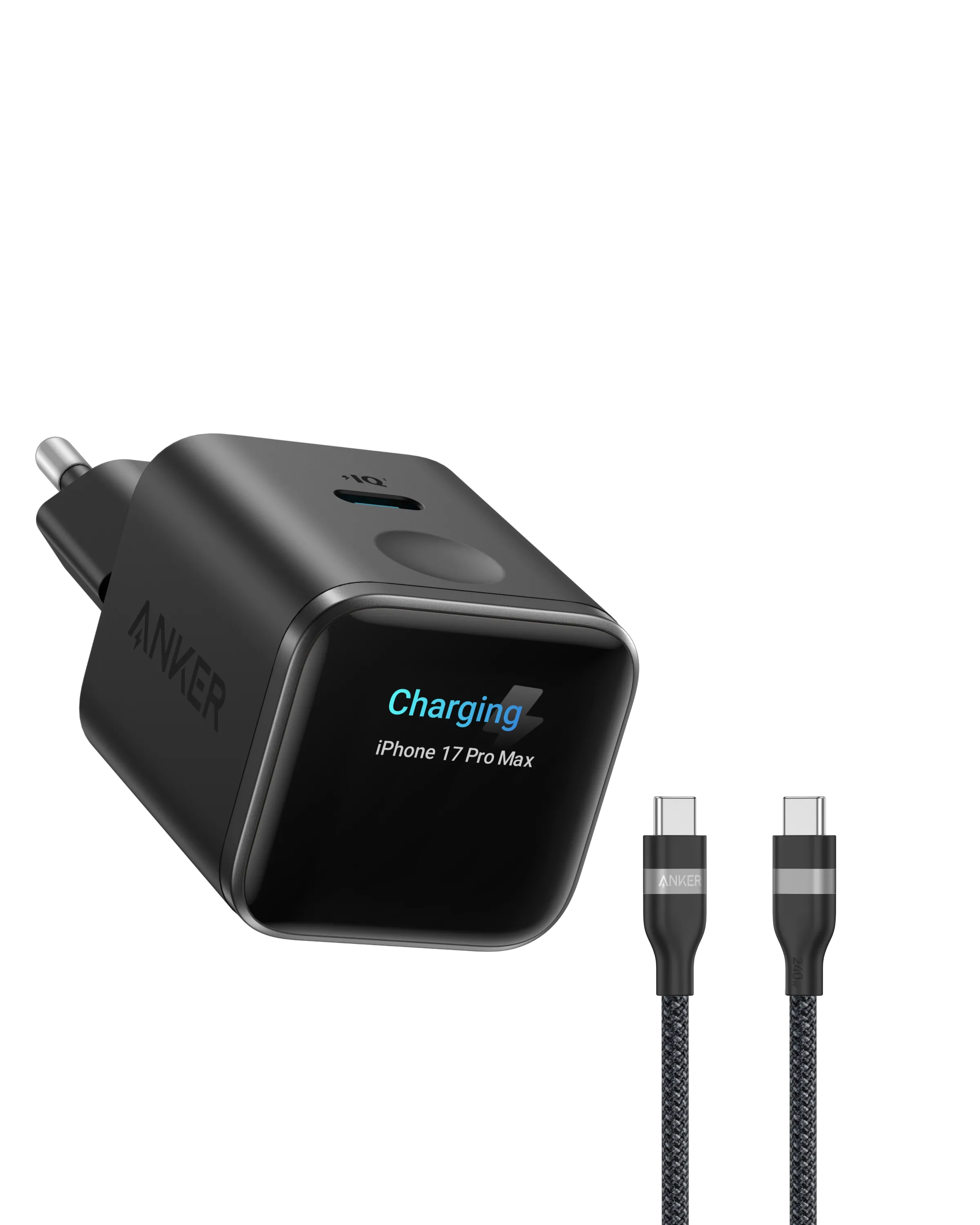 Anker Nano Charger (45W, Smart Display)