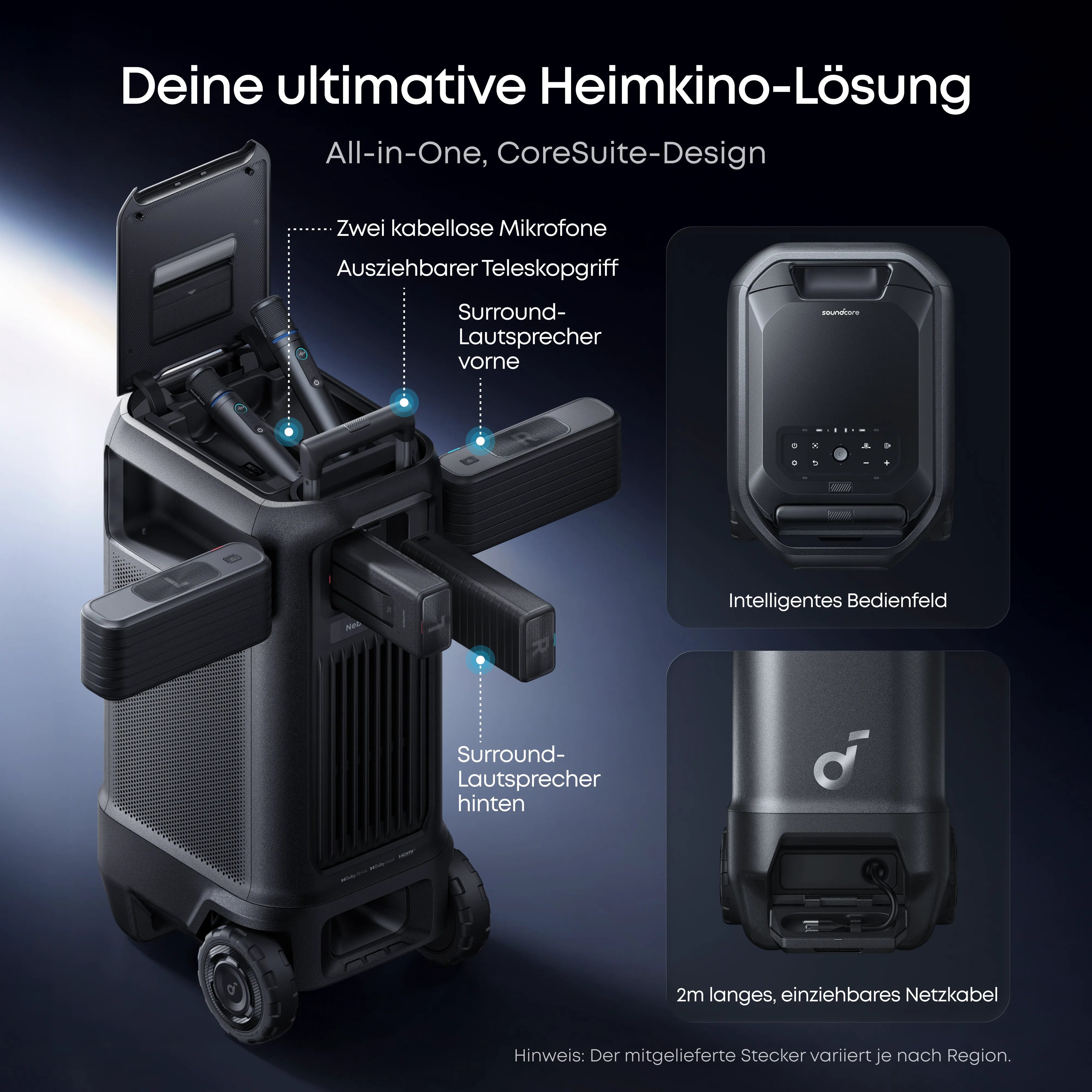 Nebula X1 Pro 4K Beamer – Das weltweit erste mobile Heimkino