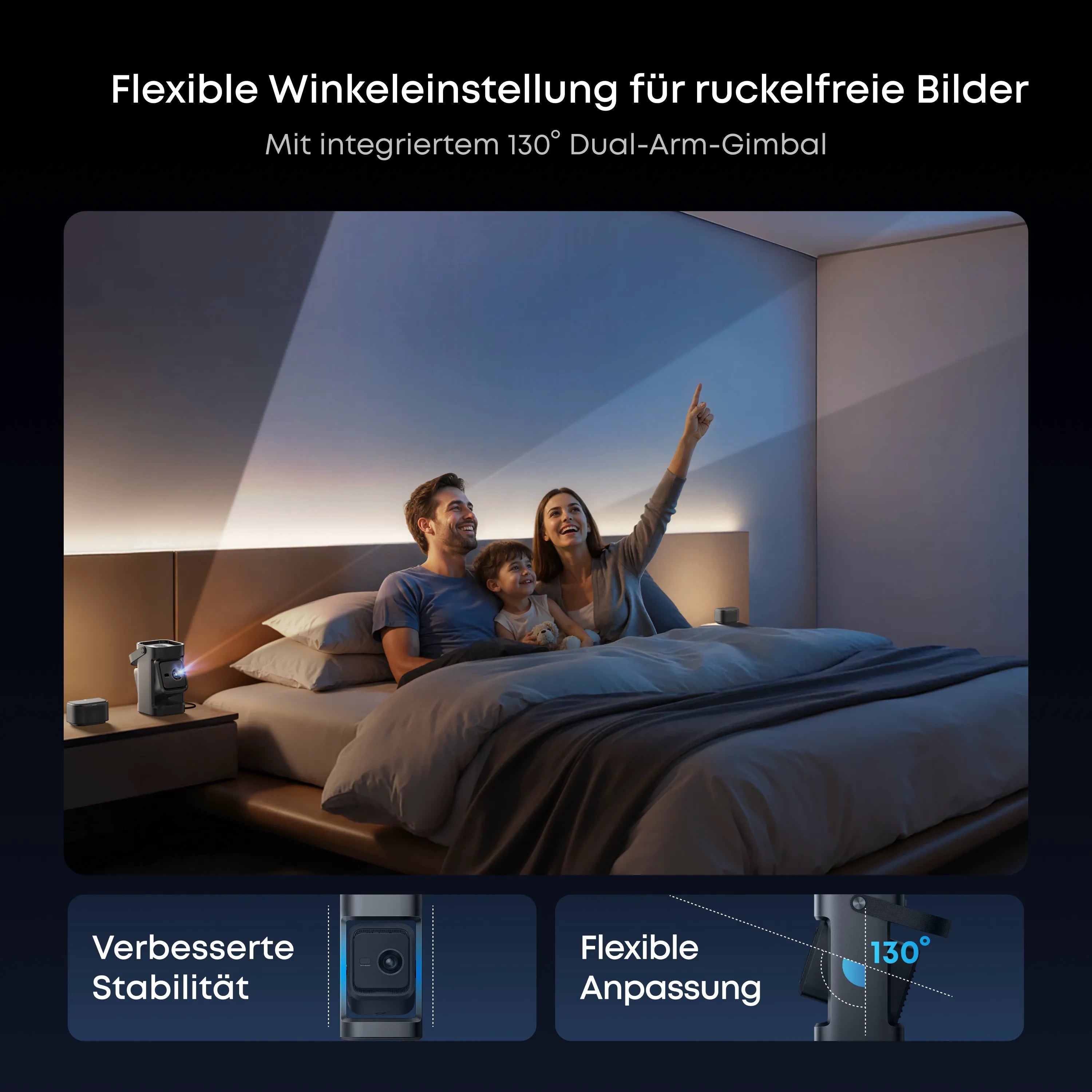 Nebula P1｜The industry's first detachable speaker for premium sound and visuals