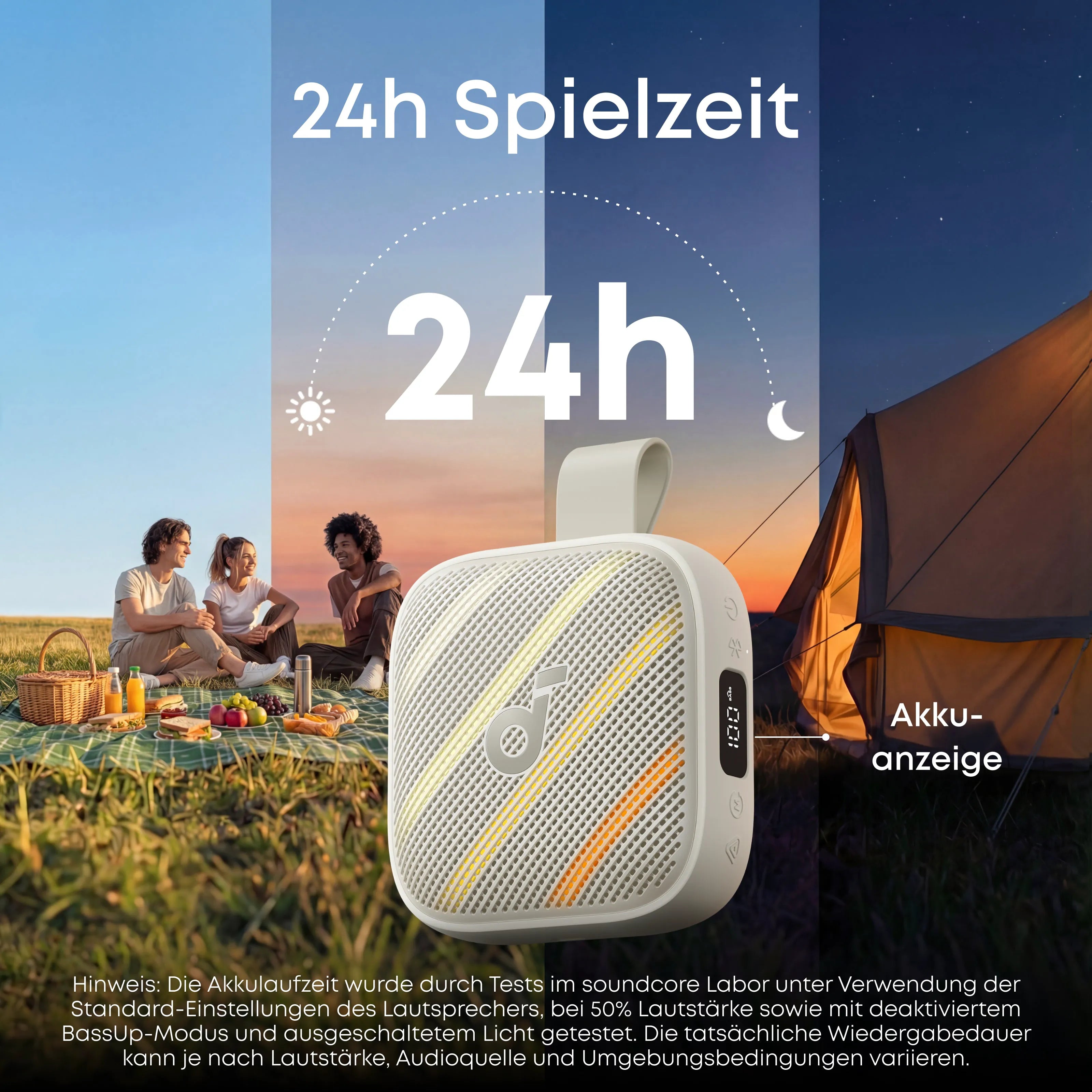 soundcore Boom Go 3i Portable Bluetooth Speaker with Powerful Bass