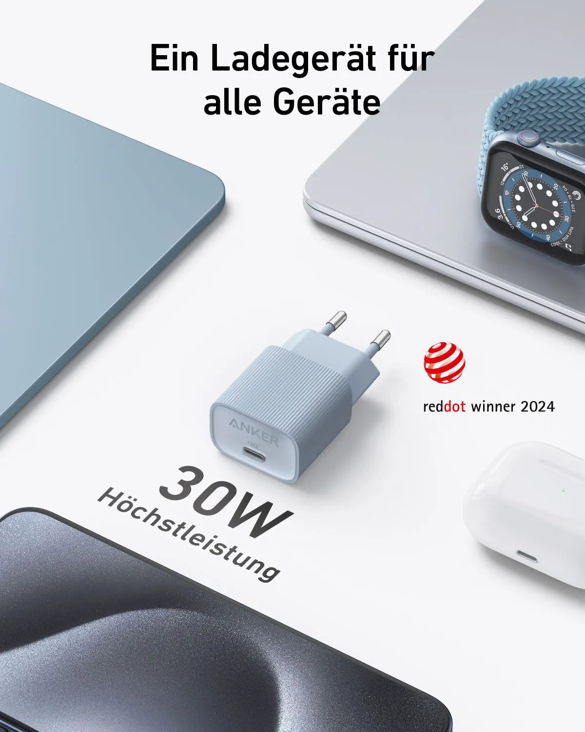 Anker Nano USB-C Wall Charger (30W)