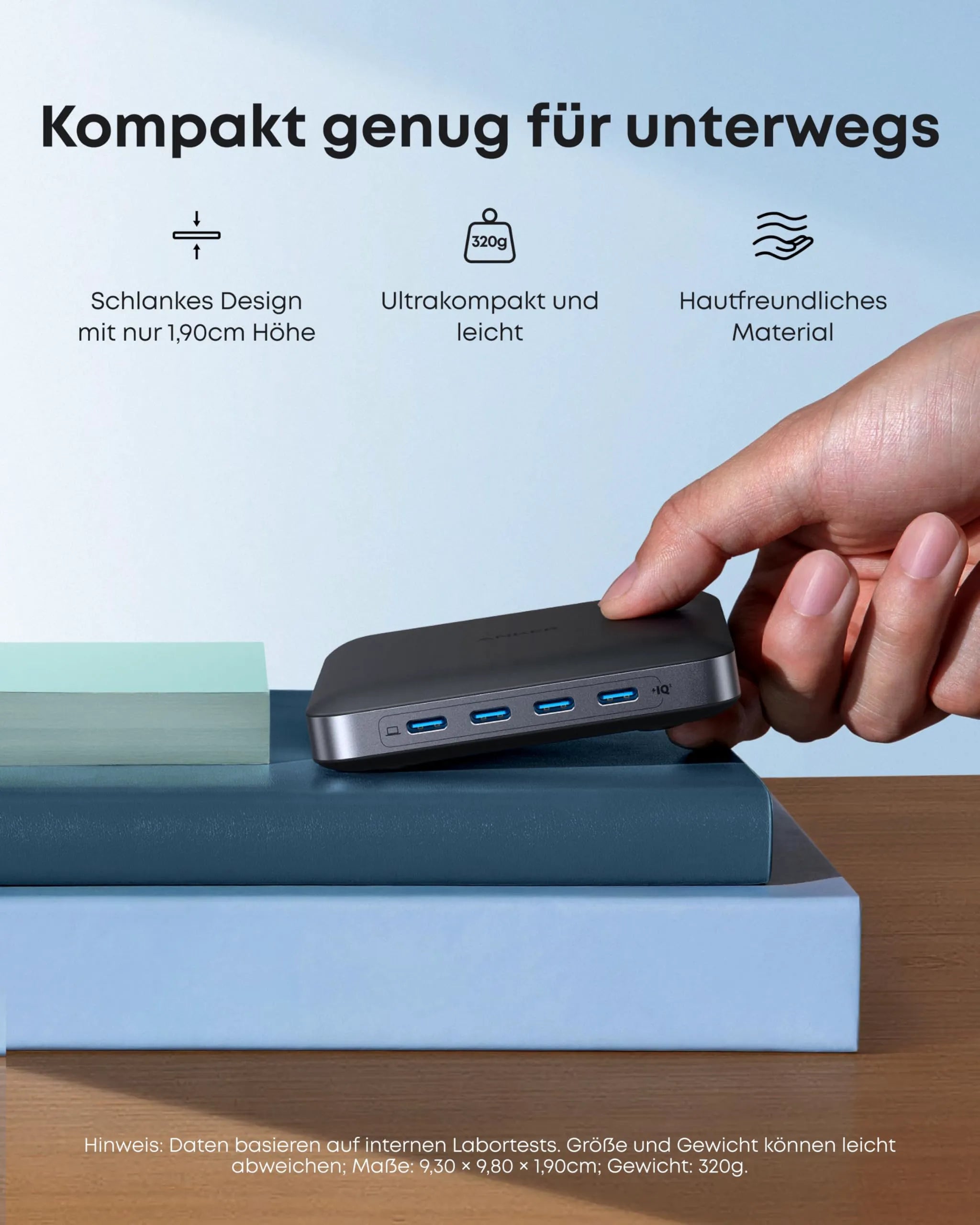 Anker Nano Power Bank (5K, Magnetic, Slim) + Anker Nano Charger (130W, 6 Ports)