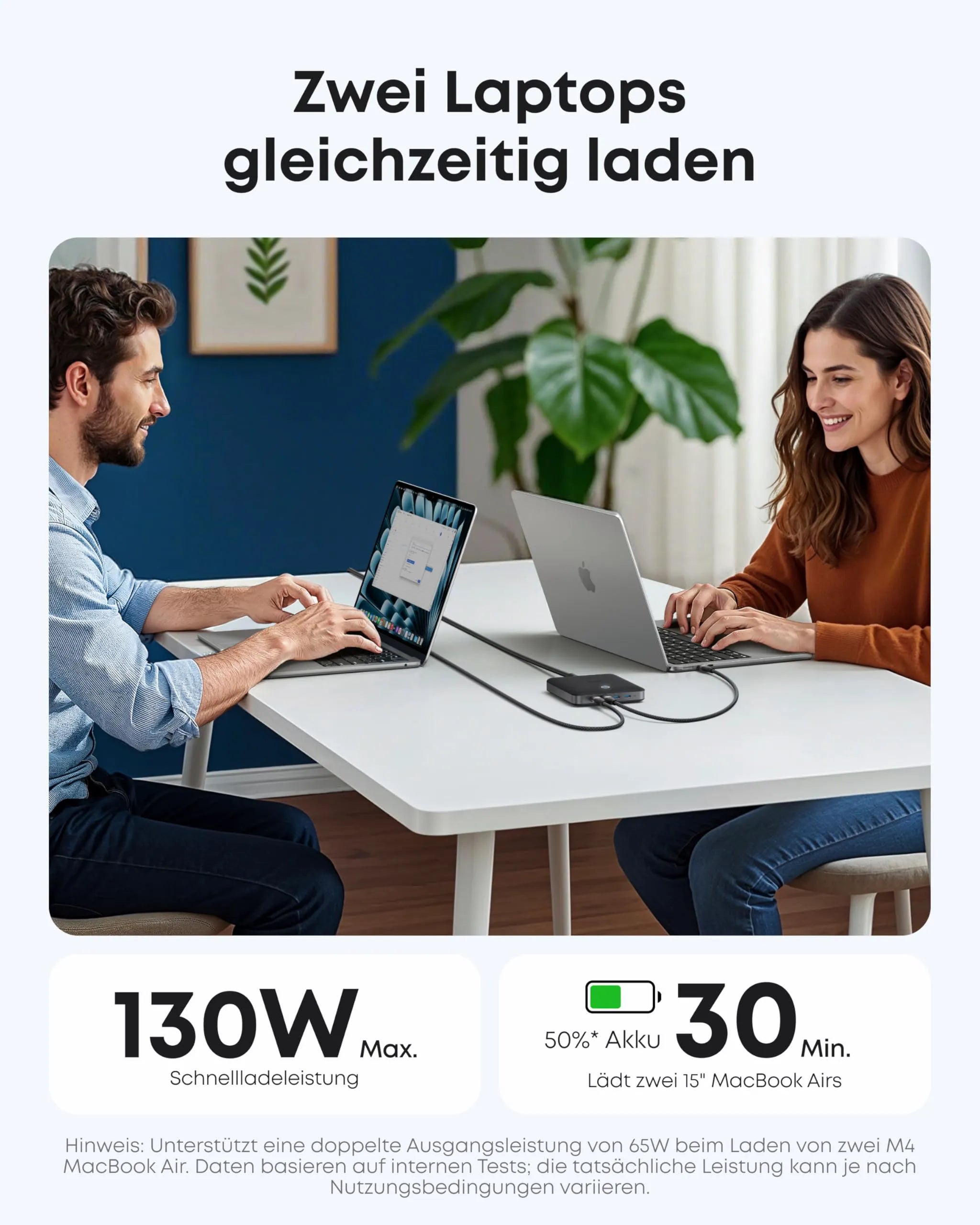 Anker Nano Power Bank (5K, Magnetic, Slim) + Anker Nano Charger (130W, 6 Ports)