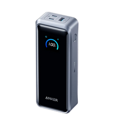 Anker Prime Powerbank 26K 300W Bundle mit USB-C Kabel 240W und 100W Ladestation