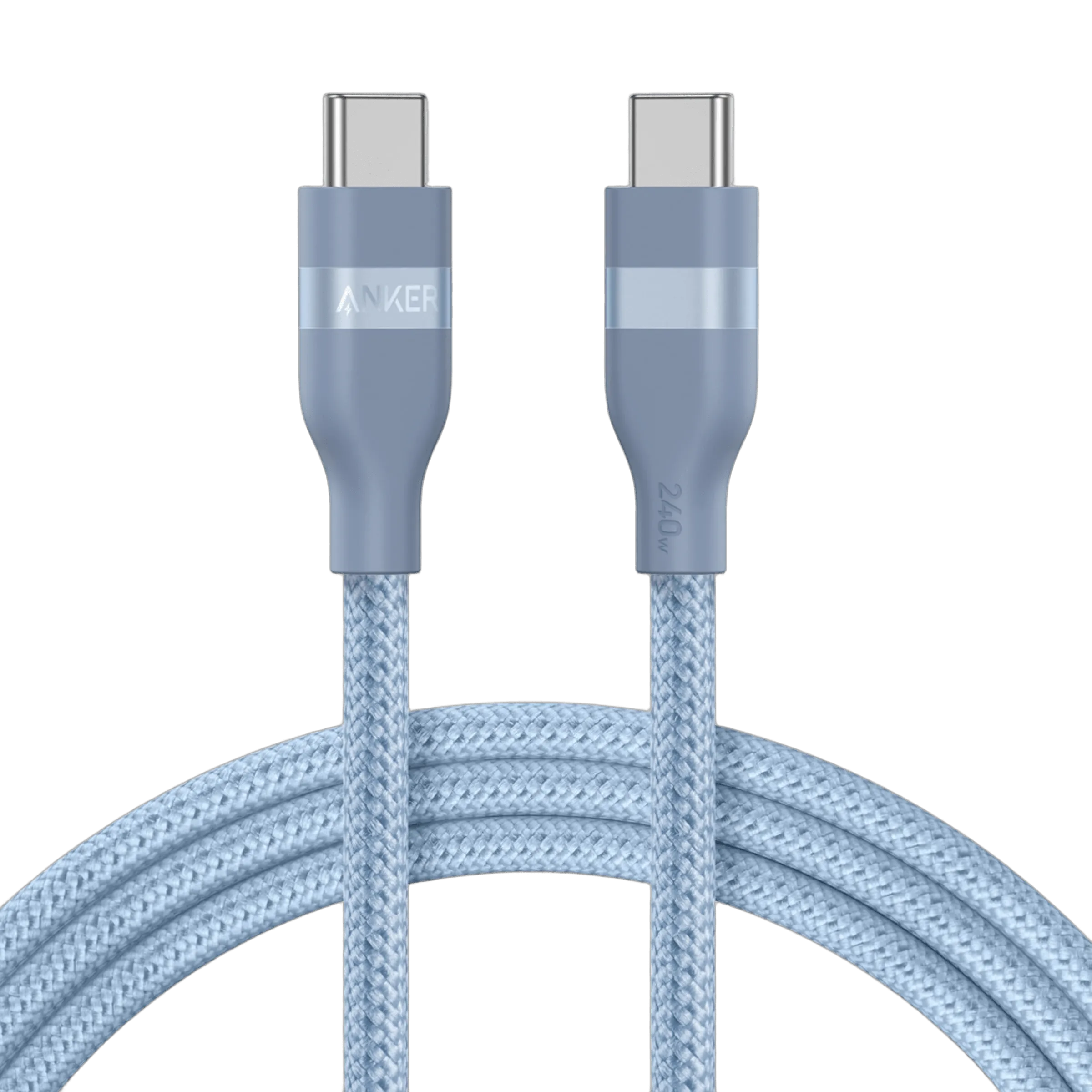 Anker USB-C to USB-C Cable (0.9m/1.8m, 240W, Upcycled Braided)