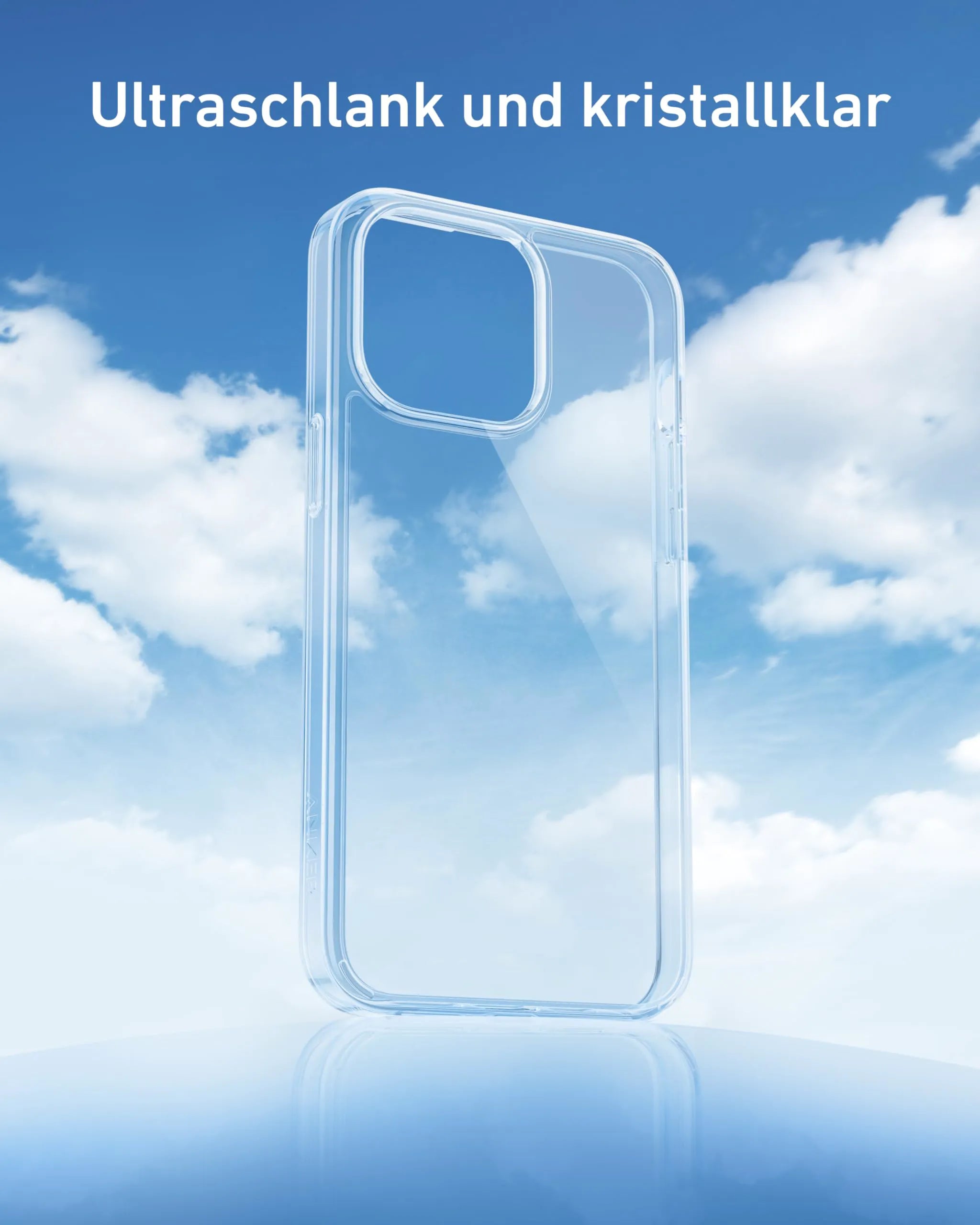 Anker iPhone 16 Case, Military-Grade Shockproof, Transparent & Yellowing-Resistant