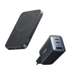 Anker MagGo Power Bank (10K, Slim) and Anker 735 Charger (Nano II 65W)